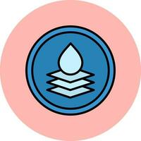 Water Resistant Vector Icon