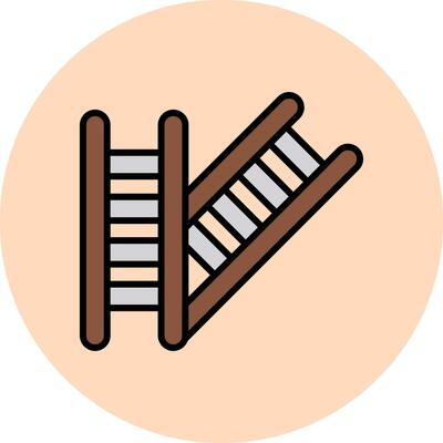 Rail Road Vector Icon