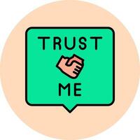 Trust Me Vector Icon