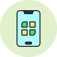 Mobile App Vector Icon
