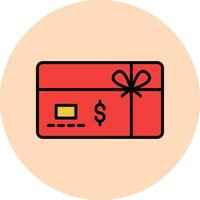 Gift Card Vector Icon