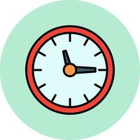 icono de vector de reloj