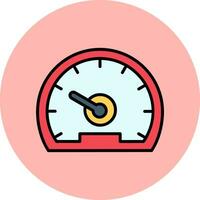 Speedometer Vector Icon