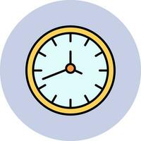 icono de vector de reloj