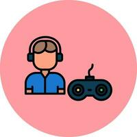 Gamer Vector Icon