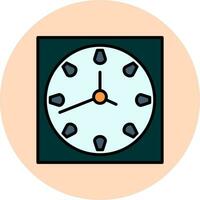 icono de vector de reloj