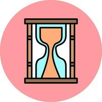 icono de vector de reloj de arena