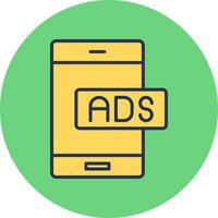 Ads Vector Icon