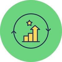 Continuous Improvement Vector Icon