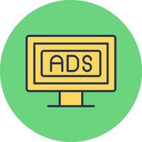 Ads Vector Icon