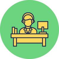 Help Desk Vector Icon