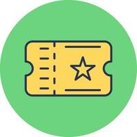 Ticket Vector Icon