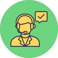 Customer Service Vector Icon