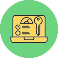 Key Performance Indicator Vector Icon