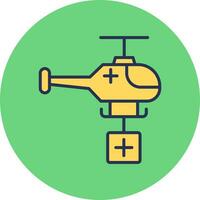 Helicopter Vector Icon