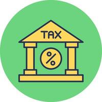 Tax Office Vector Icon