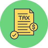 Taxes Vector Icon