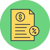 Taxes Vector Icon