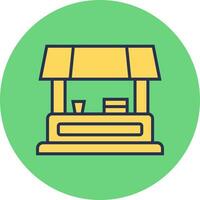 Food Stall Vector Icon