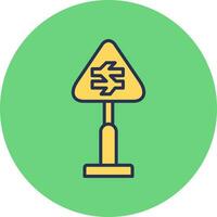 Traffic Sign Vector Icon