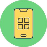 Mobile App Vector Icon