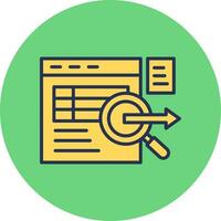 Data Query Vector Icon