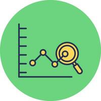 Predictive Analysis Vector Icon