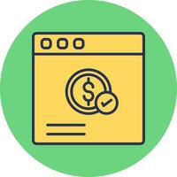 Online Payment Vector Icon