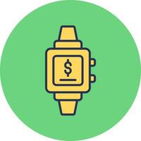 SmartWatch Payment Vector Icon