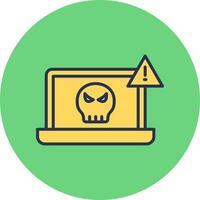 Cyber Attack Vector Icon