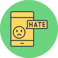 Hate Vector Icon