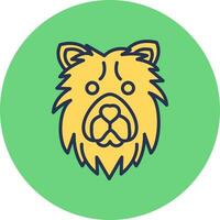 Chow Chow Vector Icon