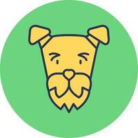 Airedale Terrier Vector Icon