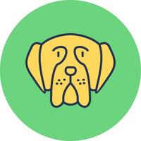 Mastiff Vector Icon