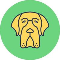 Saint Bernard Vector Icon