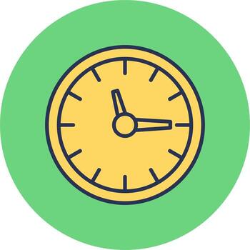 icono de vector de reloj