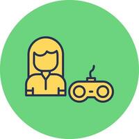 Gamer Vector Icon