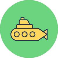 Submarine Vector Icon