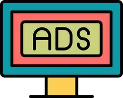 Ads Vector Icon