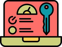 Key Performance Indicator Vector Icon