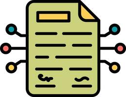 Smart Contracts Vector Icon
