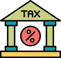 Tax Office Vector Icon