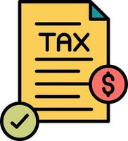 Taxes Vector Icon