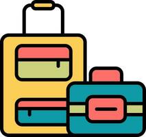 Luggage Vector Icon