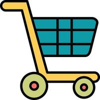 icono de vector de compras