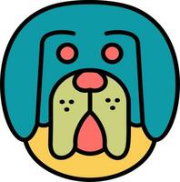 Tibetan Mastiff Vector Icon