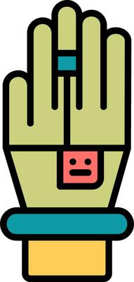 Hand Gesture Vector Icon