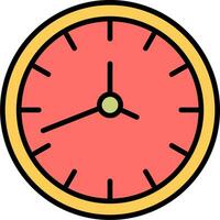 icono de vector de reloj