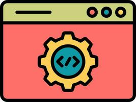 Web Development Vector Icon