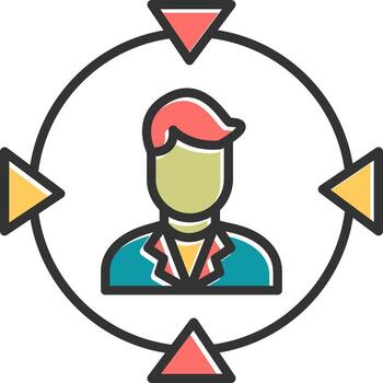 icono de vector de personalización